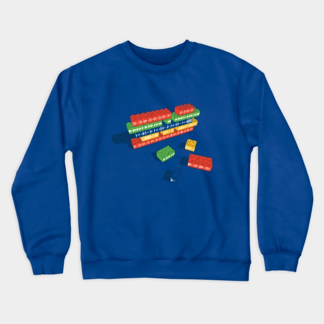 Playing with Music Crewneck Sweatshirt by chunkydesign